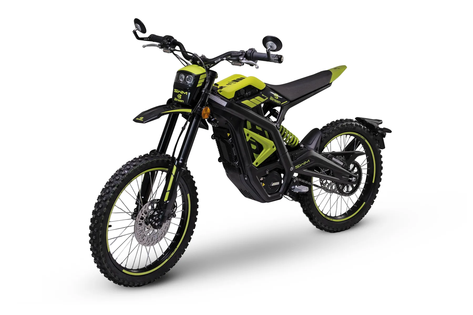 SWM Binsen Pro — Čierna / Limetková
