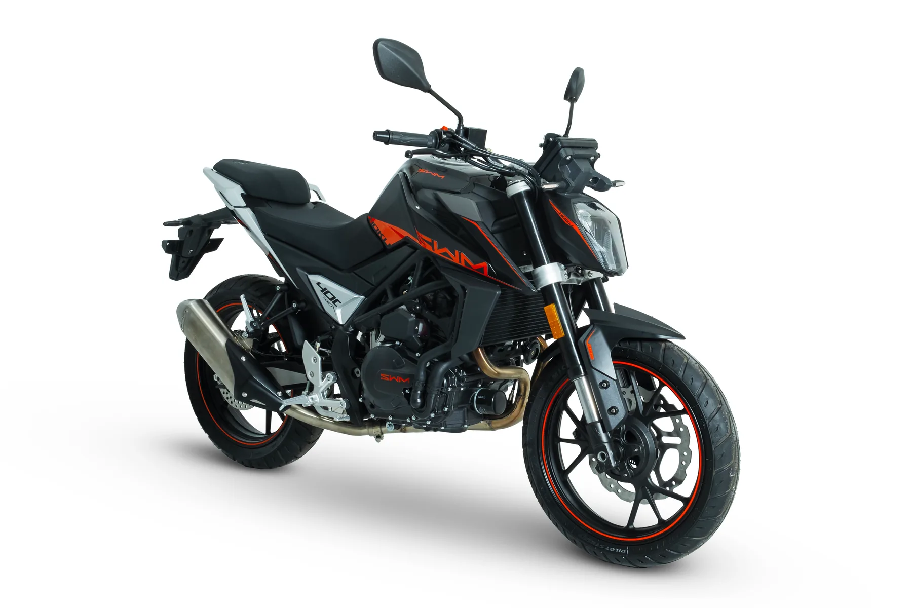 SWM Hoku 400 — Čierna / Červená