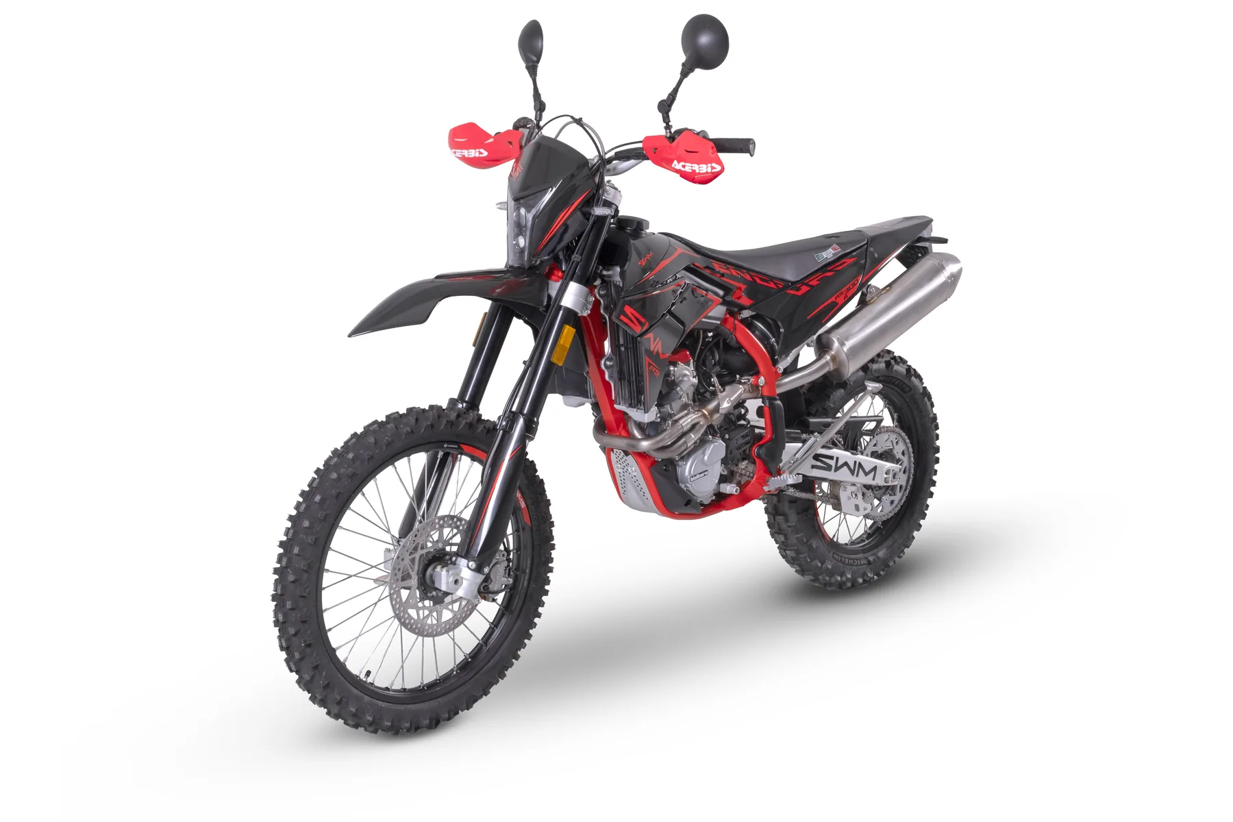 SWM RS 300 R — Čierna / Červená